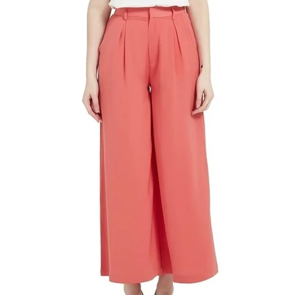 NWT Pink Wide Leg Boho Chic Pants Tronjori from Amazon Sz XXL - Picture 6 of 6
